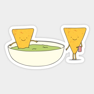 Chips and dip Sticker